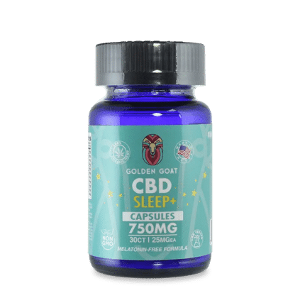 CBD+Sleep Capsules – Broad Spectrum – 750MG – 30ct